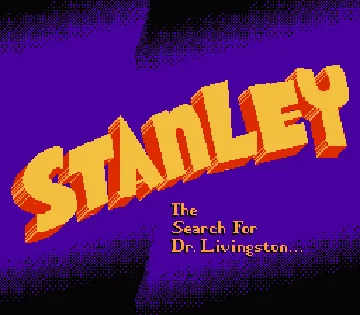 Stanley - The Search for Dr. Livingston (USA) (Beta) screen shot title